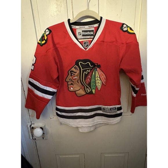 Reebok Other - REEBOK Chicago Blackhawks Youth S/M NHL Hockey Jersey Red Kids